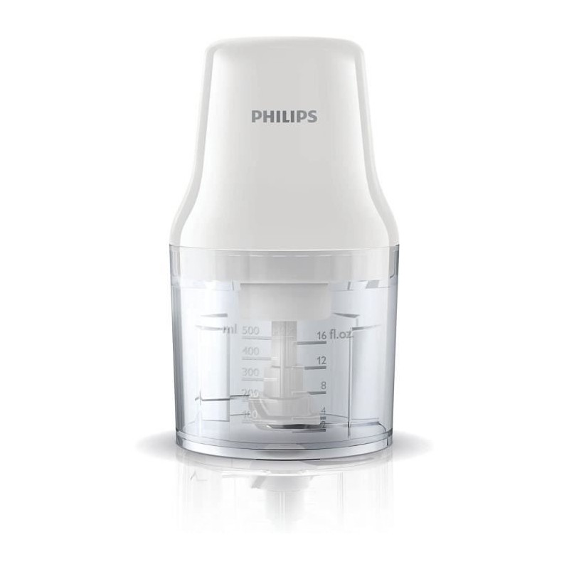 Image secondaire de Philips Daily Collection HR1393/00 Hachoir compact 450W - Blanc