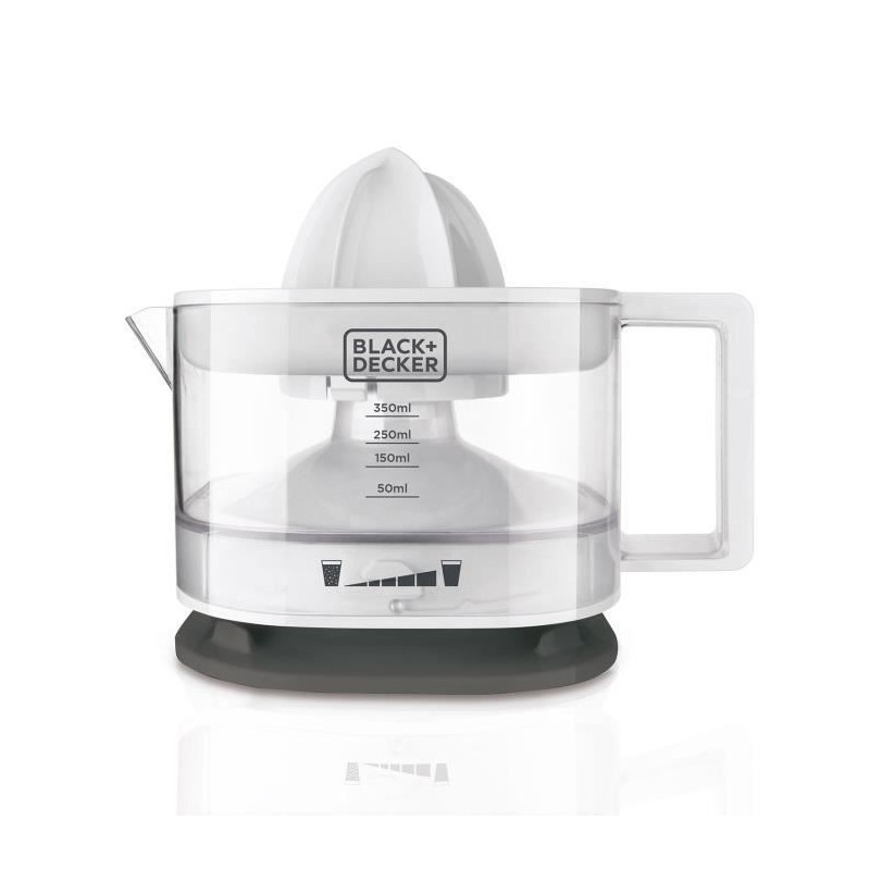 Centrifugeuse électrique Black & Decker BXCJ25E Blanc 25 W (350 ml)