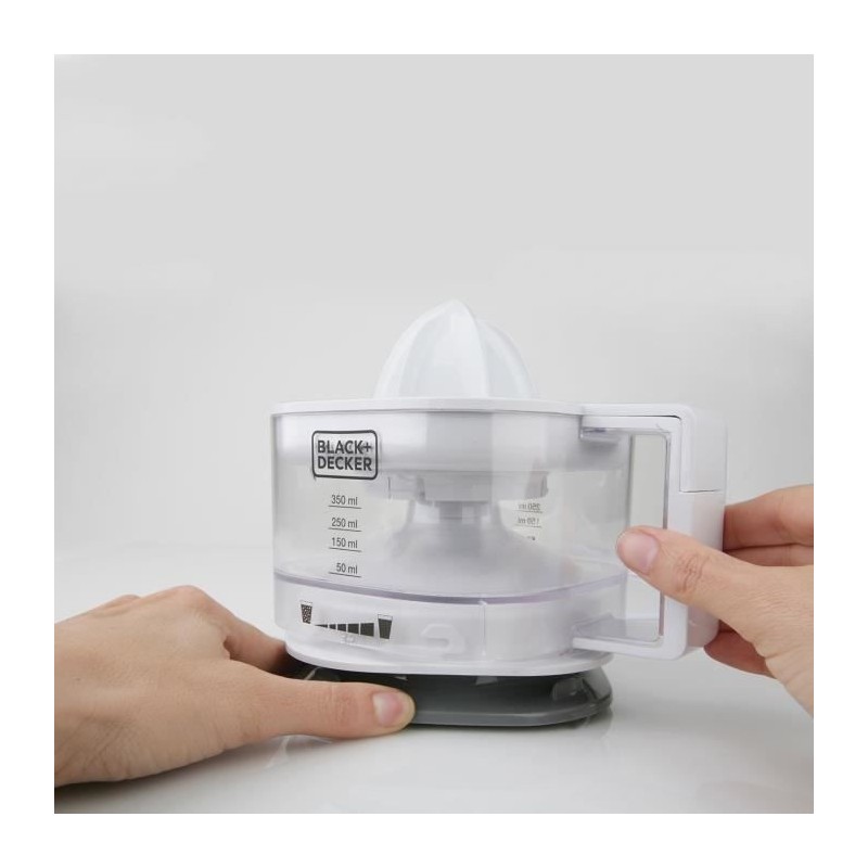 Image secondaire de Centrifugeuse électrique Black & Decker BXCJ25E Blanc 25 W (350 ml)