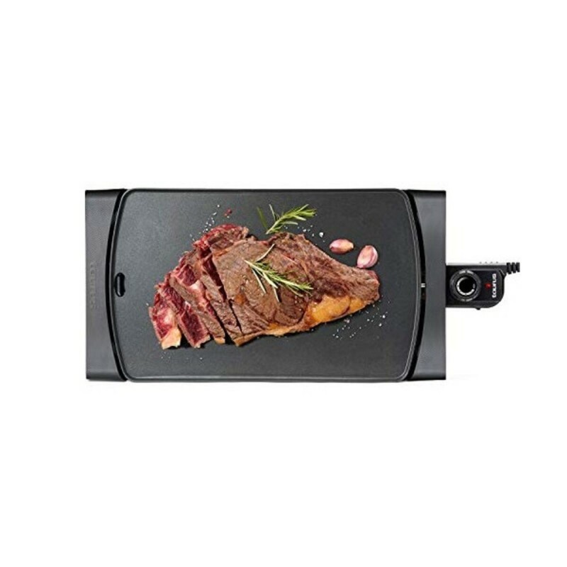 Palcha à Griller Lisse Taurus STEAKMAX 2600 2600W Noir