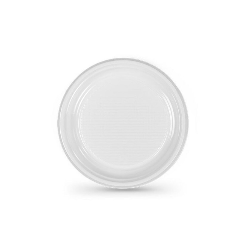 Image secondaire de Lot d'assiettes réutilisables Algon Blanc Plastique 17 cm (25 Unités)