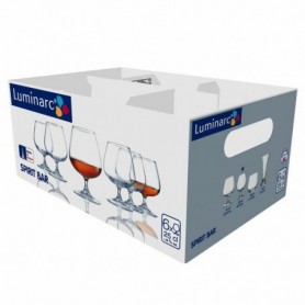 Coupe-ball Luminarc Spirit Bar Transparent verre 6 Unités 250 ml (Pack