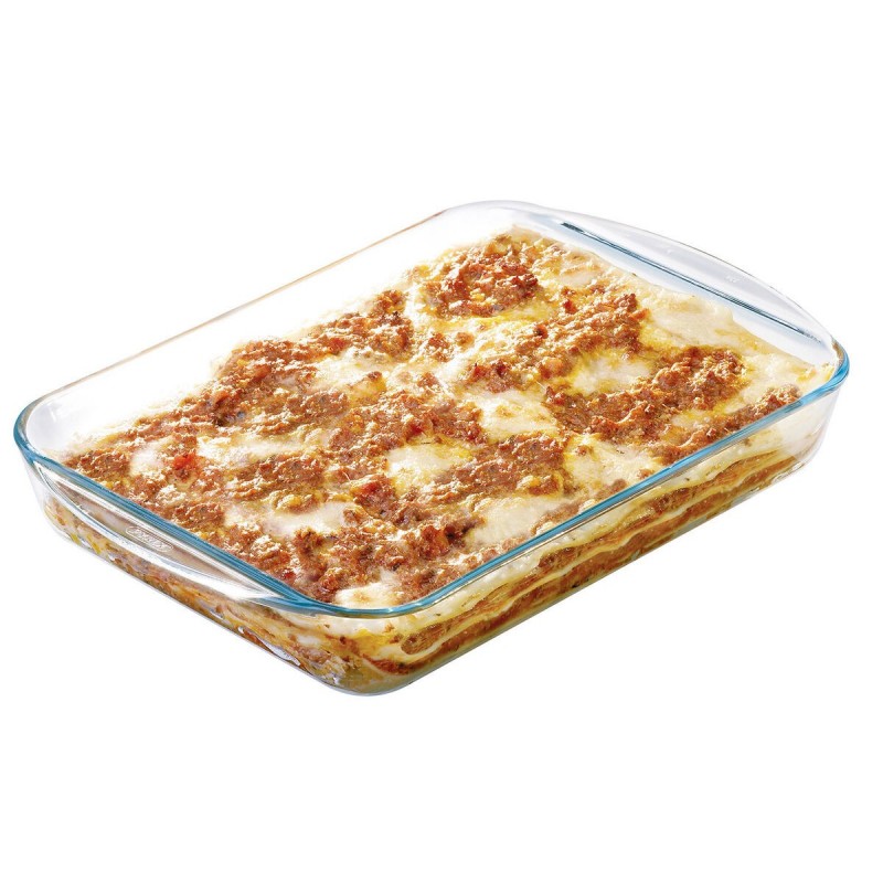 Image secondaire de Plat de Four Pyrex Classic Vidrio Transparent verre Rectangulaire 35 x 23 x 6 cm (6 Unités)