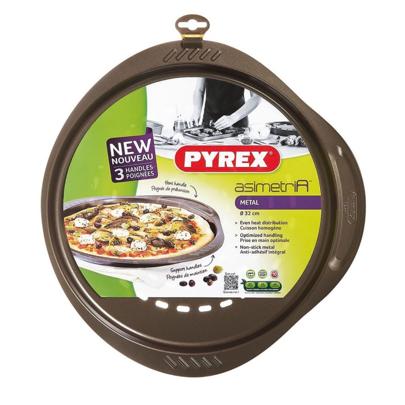 Image secondaire de Moule à pizza Pyrex Asimetria Métal Ø 32 cm (6 Unités)