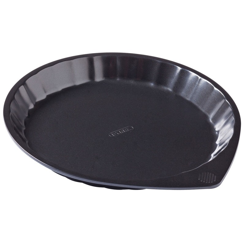 Image secondaire de Moule à gâteaux Pyrex Magic Noir Métal Plat Rond Ø 30 cm 6 Unités