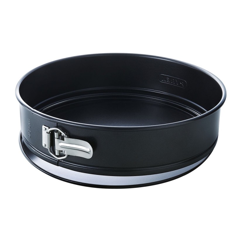 Image secondaire de Moule amovible Pyrex Magic Rond Noir 20 cm Métal 4 Unités