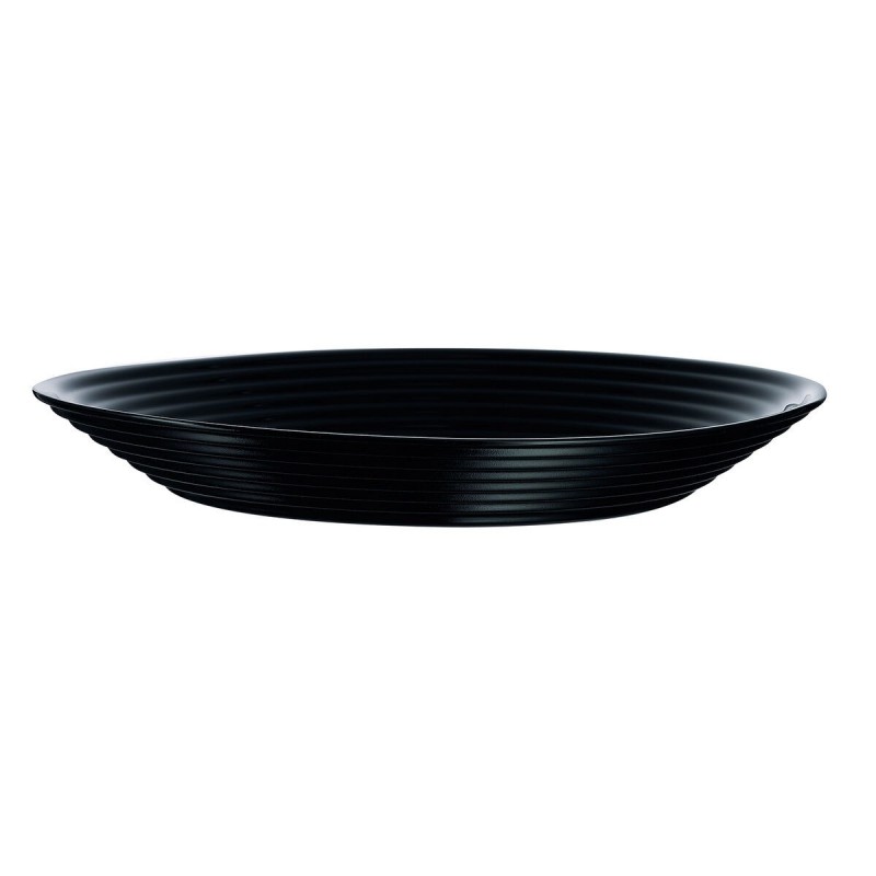 Image secondaire de Assiette creuse Luminarc Harena Noir verre (Ø 23,5 cm) (24 Unités)