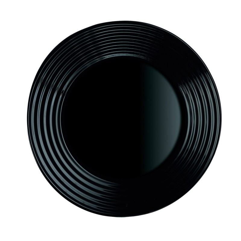 Image secondaire de Assiette à dessert Luminarc Harena Noir verre (19 cm) (24 Unités)