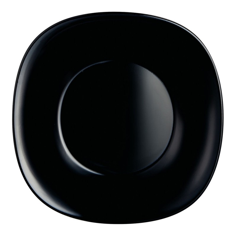 Image secondaire de Assiette creuse Luminarc Carine Noir verre (Ø 23,5 cm) (24 Unités)