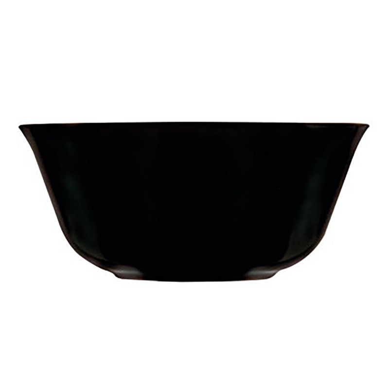 Image secondaire de Bol Luminarc Carine Negro Noir verre 12 cm Polyvalents (24 Unités)