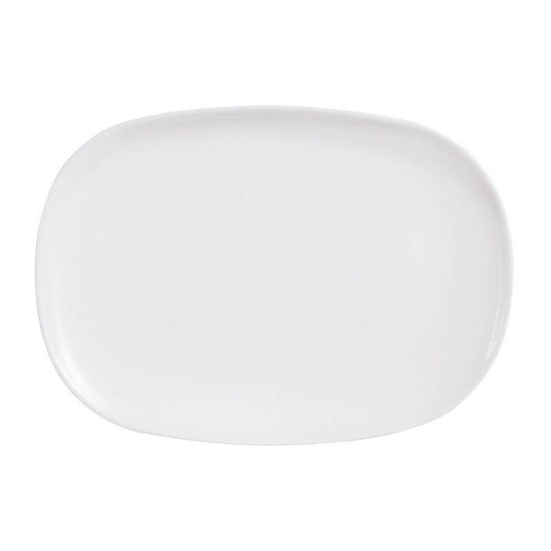 Image secondaire de Plat à Gratin Luminarc Sweet Line Rectangulaire Blanc verre 35 x 24 cm (6 Unités)
