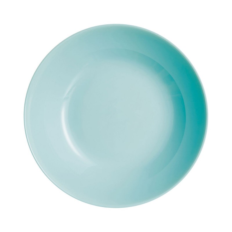 Image secondaire de Assiette creuse Luminarc Diwali Turquesa 20 cm Turquoise verre (24 Unités)