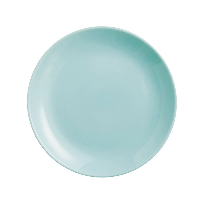 Image secondaire de Assiette à dessert Luminarc Diwali Turquoise verre (19 cm) (24 Unités)