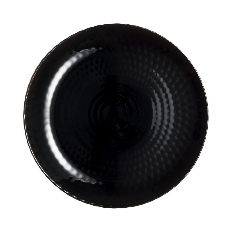 Image secondaire de Assiette à dessert Luminarc Pampille Noir verre (19 cm) (24 Unités)