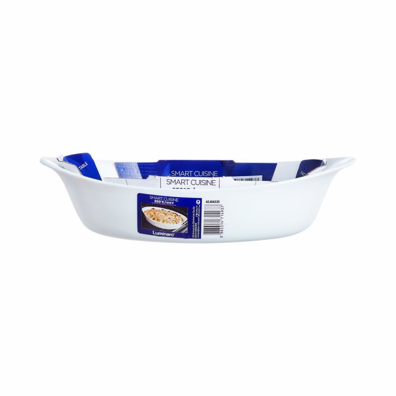 Image secondaire de Plat à Gratin Luminarc Smart Cuisine Oblongue Blanc verre 21 x 13 cm (6 Unités)
