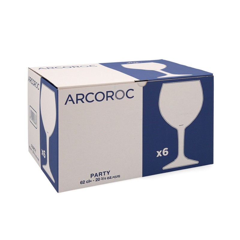 Image secondaire de Set de Verres Arcoroc Party 6 Unités Transparent verre 620 ml