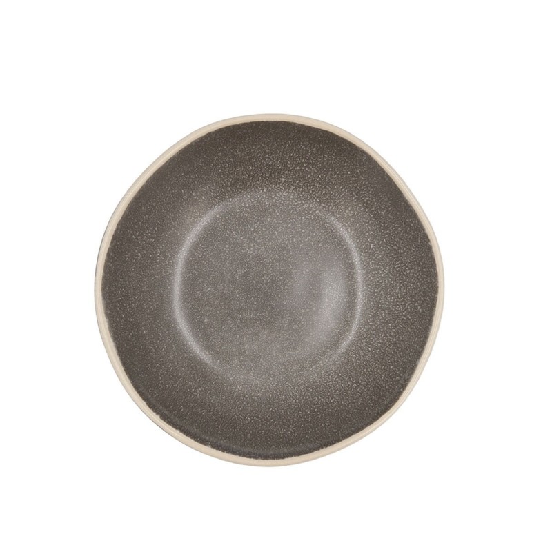 Image secondaire de Assiette creuse Bidasoa Gio Céramique Gris 19 cm (6 Unités)