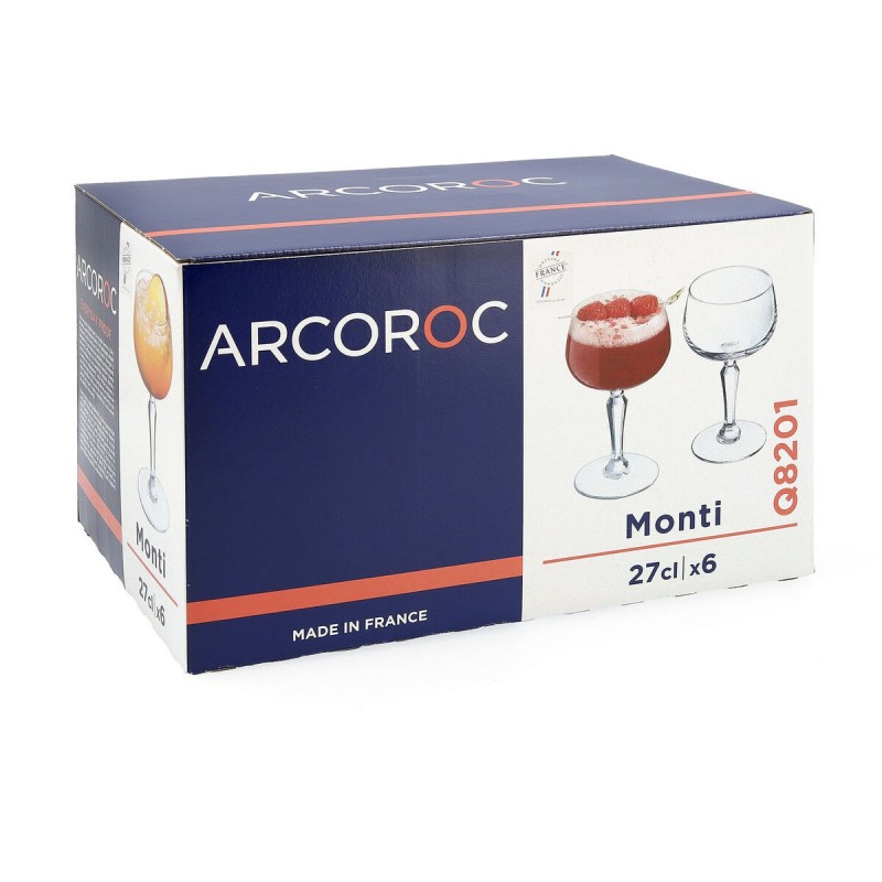 Image secondaire de Set de Verres Arcoroc Monti Transparent verre 270 ml 6 Unités
