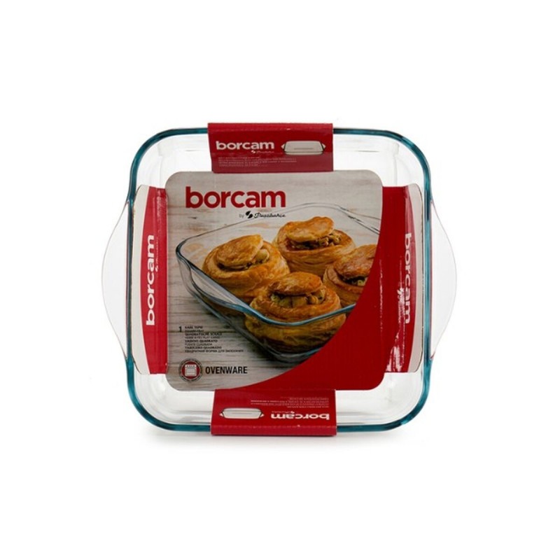 Image secondaire de Plateau pour Four Borcam Avec des poignées 1,9 L 22 x 6 x 25,5 cm (6 Unités)