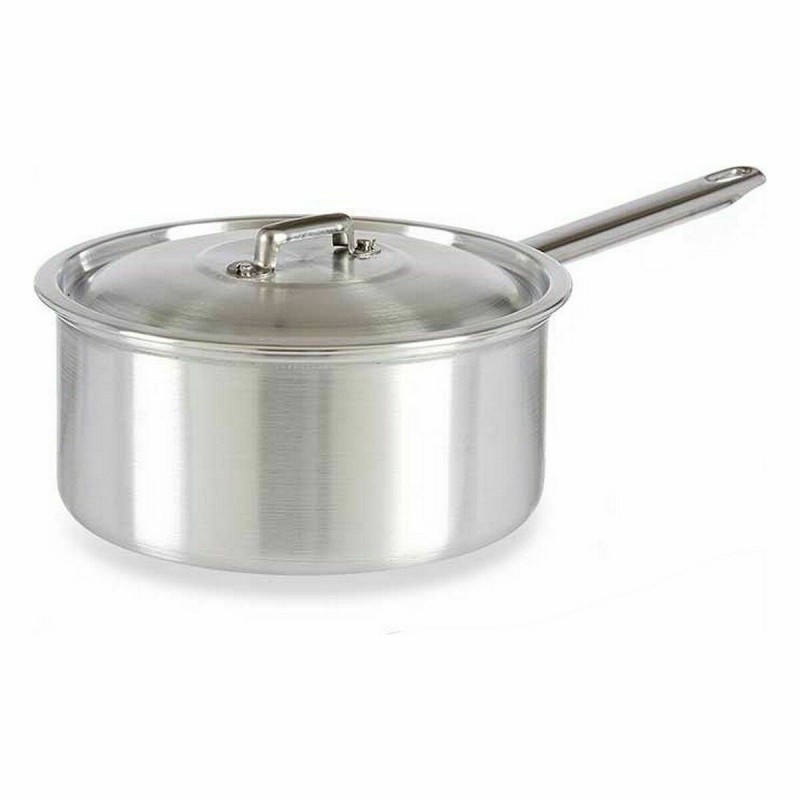 Image secondaire de Casserole avec couvercle Argenté Aluminium 3 L 22 x 12 x 38 cm (10 Unités)