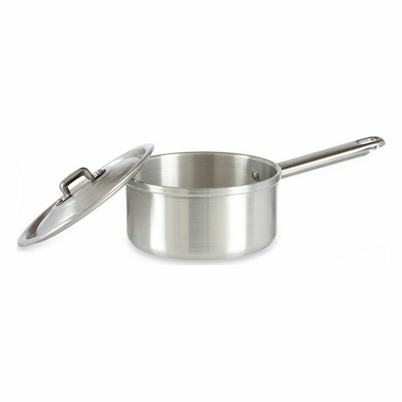 Image secondaire de Casserole avec couvercle Ø 14 cm Argenté Aluminium 1 L (10 Unités)