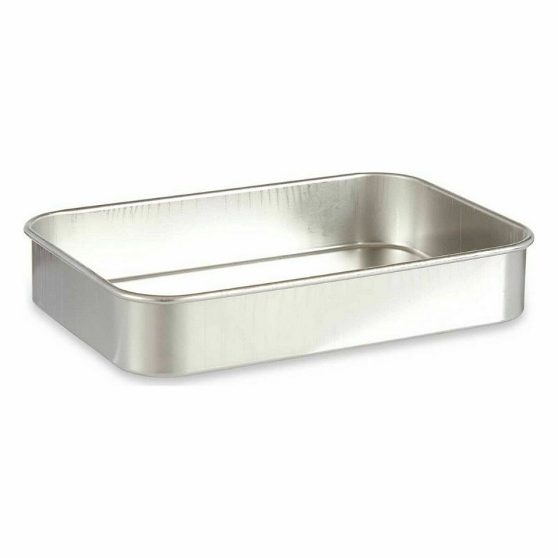 Image secondaire de Plat à gratin Argenté Aluminium 31 x 5,5 x 21,5 cm (12 Unités)