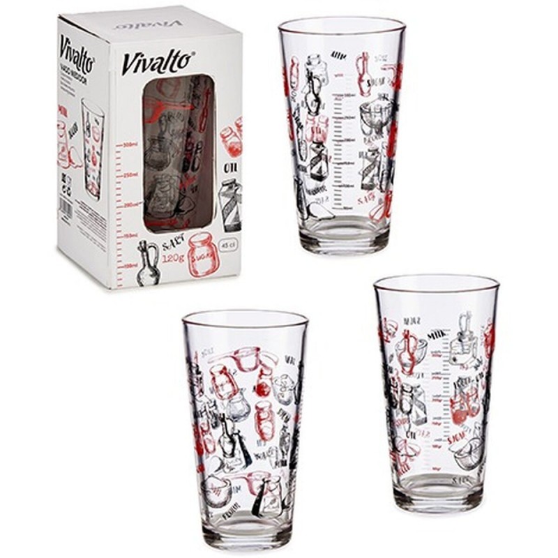 Image secondaire de Pot mesureur Recipe verre 450 ml (36 Unités)