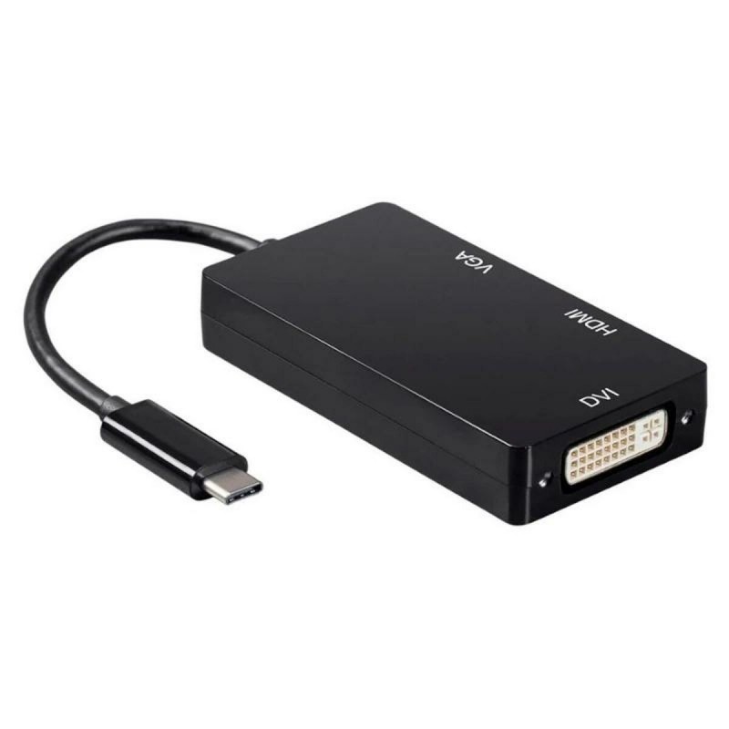 Image secondaire de Aisens A109-0343 station d'accueil USB 3.2 Gen 2 (3.1 Gen 2) Type-C Noir