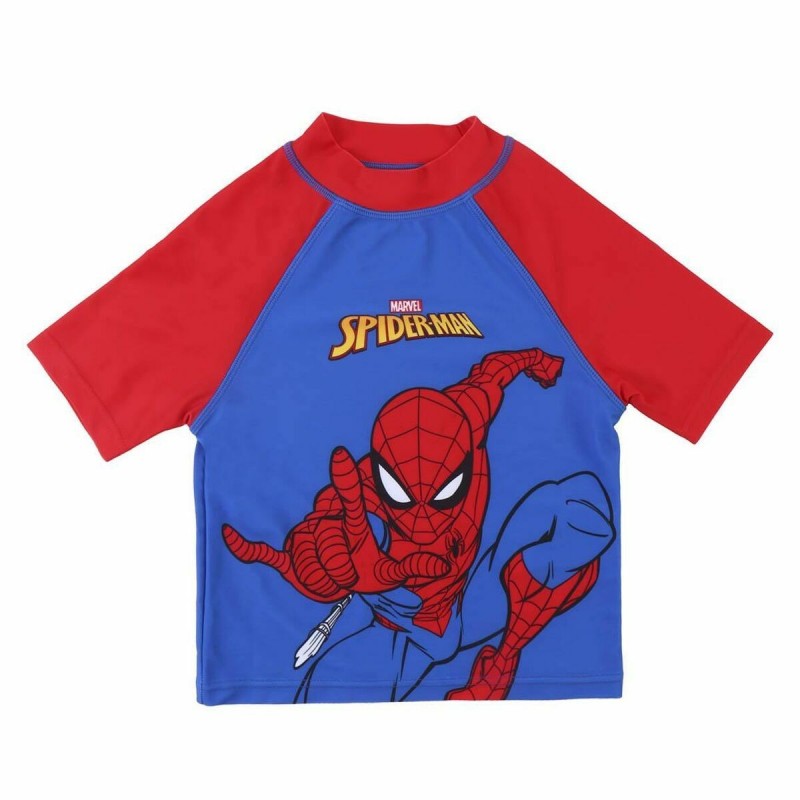 T-Shirt de Bain Spider-Man Bleu foncé