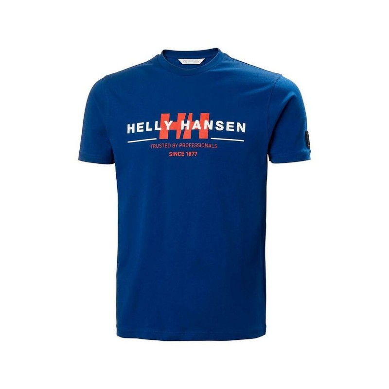 Image secondaire de T-Shirt à manches courtes homme NORD GRAPHIC Helly Hansen 53763 607 Bleu Rose