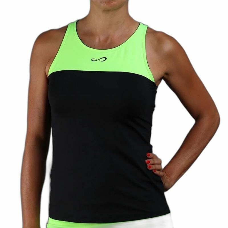 Image secondaire de Maillot de Corps de Sport à Manches Coupe Endless Lace Vert citron