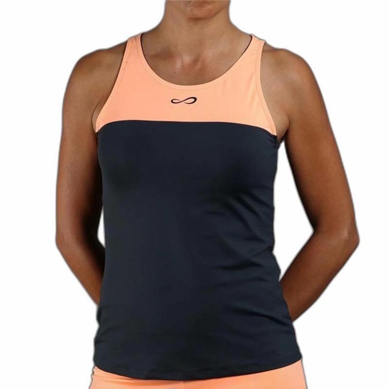 Maillot de Corps de Sport à Manches Coupe Endless Lace Saumon