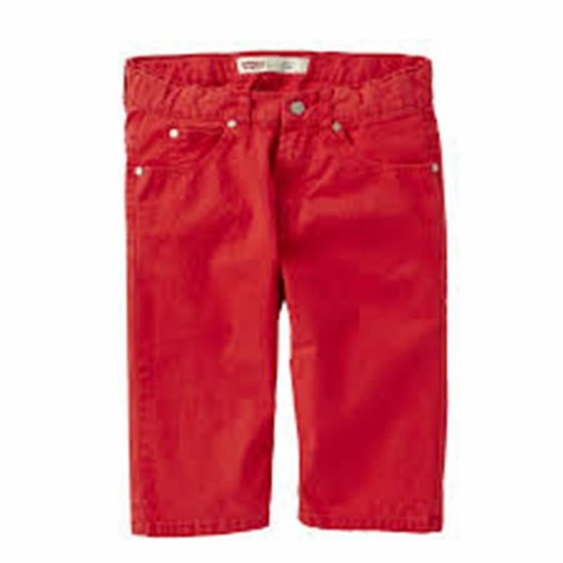 Image secondaire de Pantalon pour Adulte Levi's 511 Slim Rouge Doré Homme