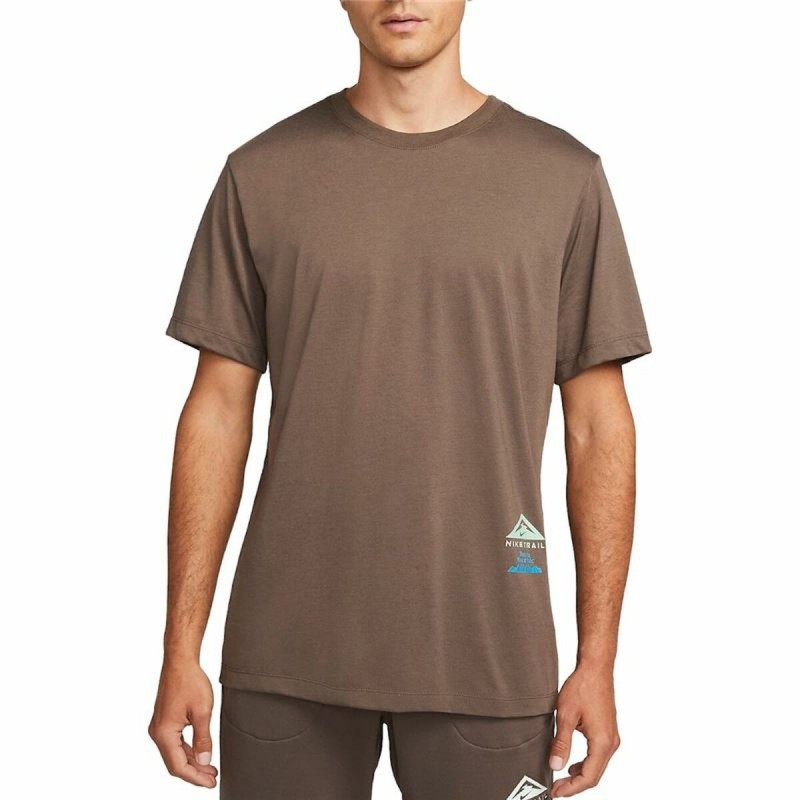 Image secondaire de T-Shirt à manches courtes homme Nike Dri-FIT Marron