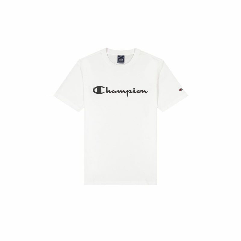 T-Shirt à manches courtes homme Champion Crewneck Blanc