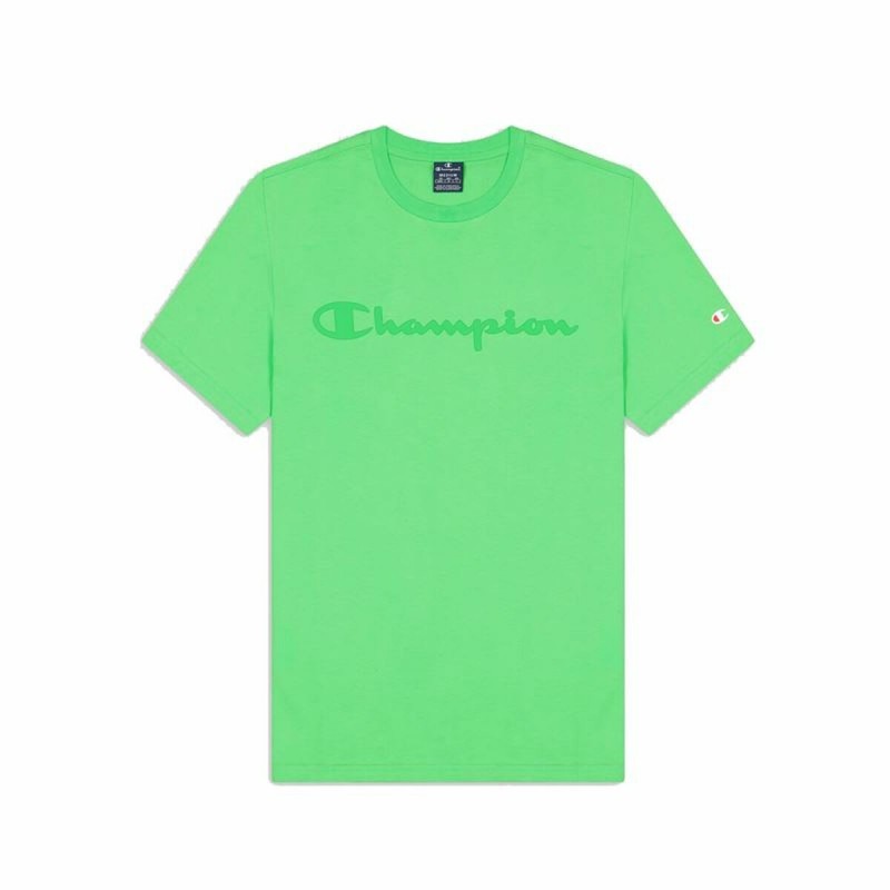 T-Shirt à manches courtes homme Champion Crewneck Vert