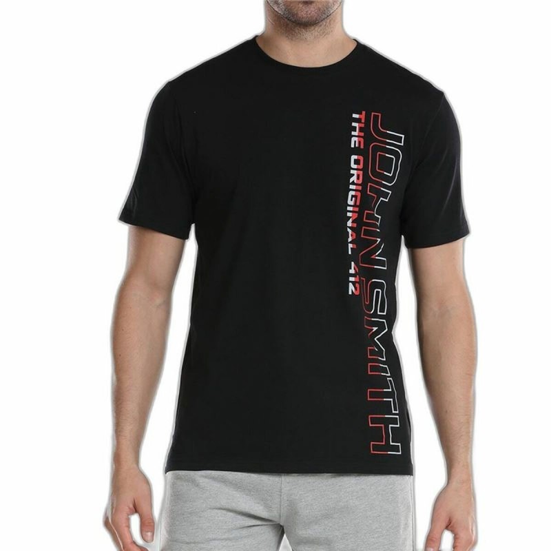 T-Shirt à manches courtes homme John Smith Jalde Noir