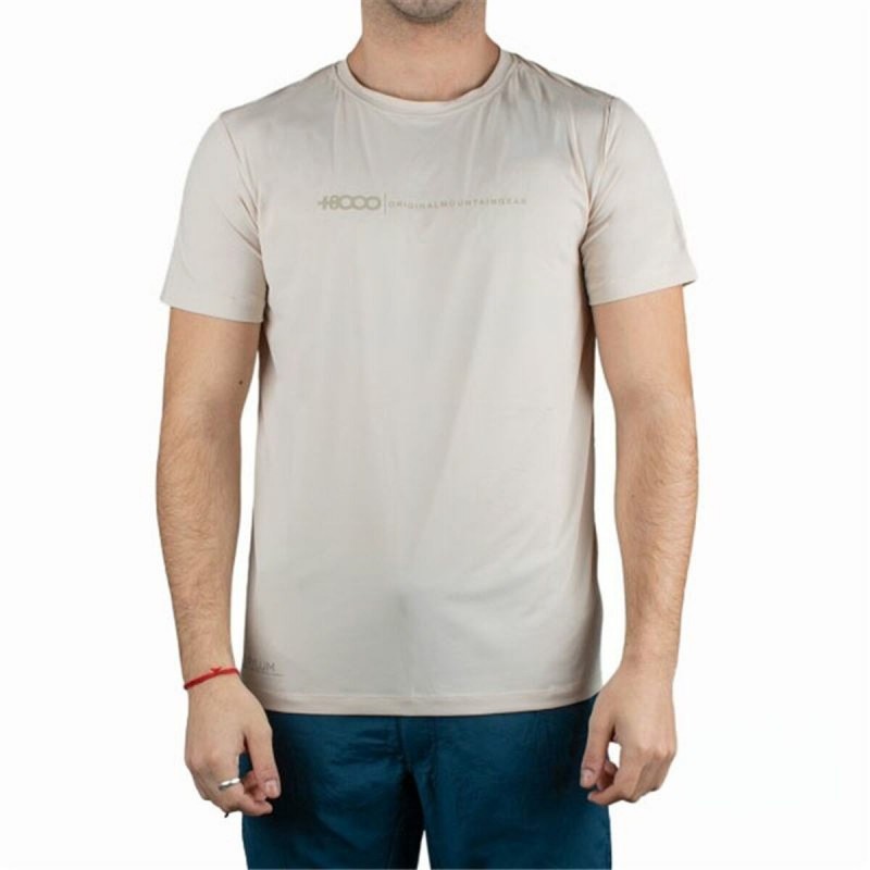 T-Shirt à manches courtes homme +8000 Uvero Beige