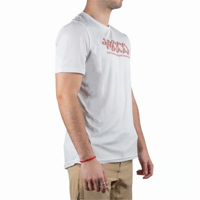 Image secondaire de T-Shirt à manches courtes homme +8000 Usame Blanc