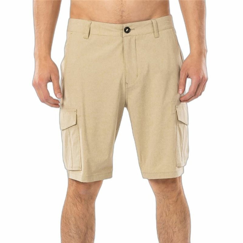 Short de Sport Rip Curl Boardwalk Trail Beige