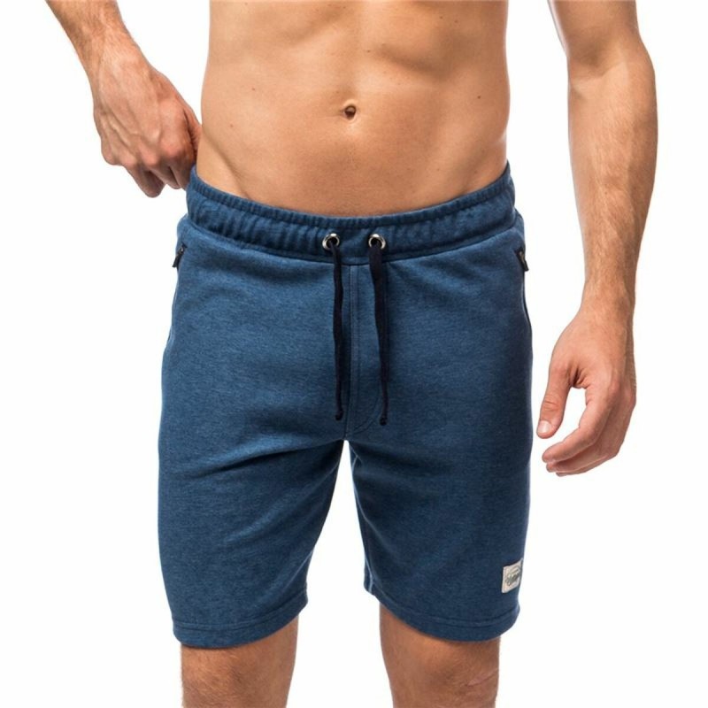 Short de Sport Alphaventure Bibiluka Denim Bleu