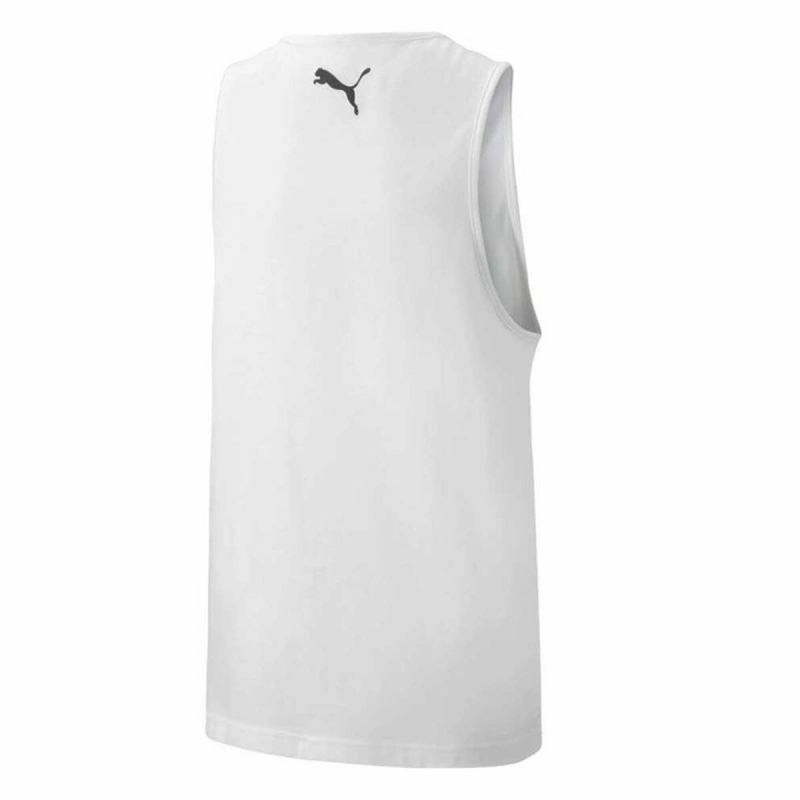 Image secondaire de T-Shirt de basket Puma Tank B Blanc