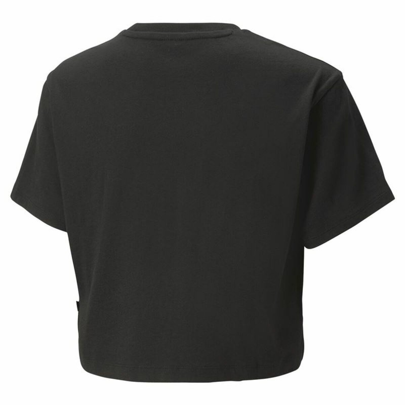Image secondaire de T shirt à manches courtes Enfant Puma Logo Cropped Noir