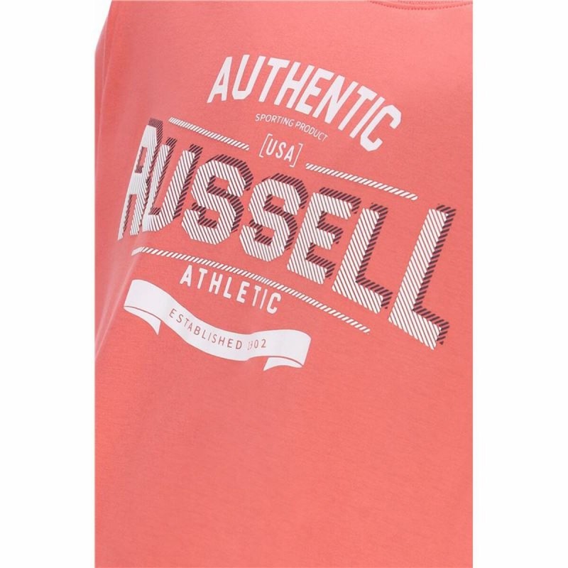 Image secondaire de T-Shirt à manches courtes homme Russell Athletic Amt A30081 Orange Corail