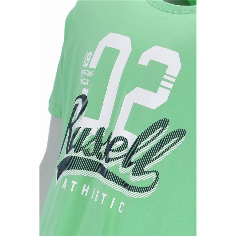 Image secondaire de T-Shirt à manches courtes homme Russell Athletic Amt A30101 Vert Vert clair