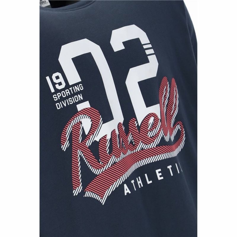 Image secondaire de T-Shirt à manches courtes homme Russell Athletic Amt A30101 Bleu foncé