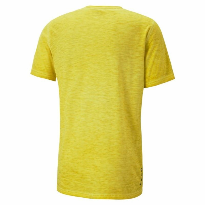 Image secondaire de T-Shirt à manches courtes homme Puma Studio Foundation Jaune