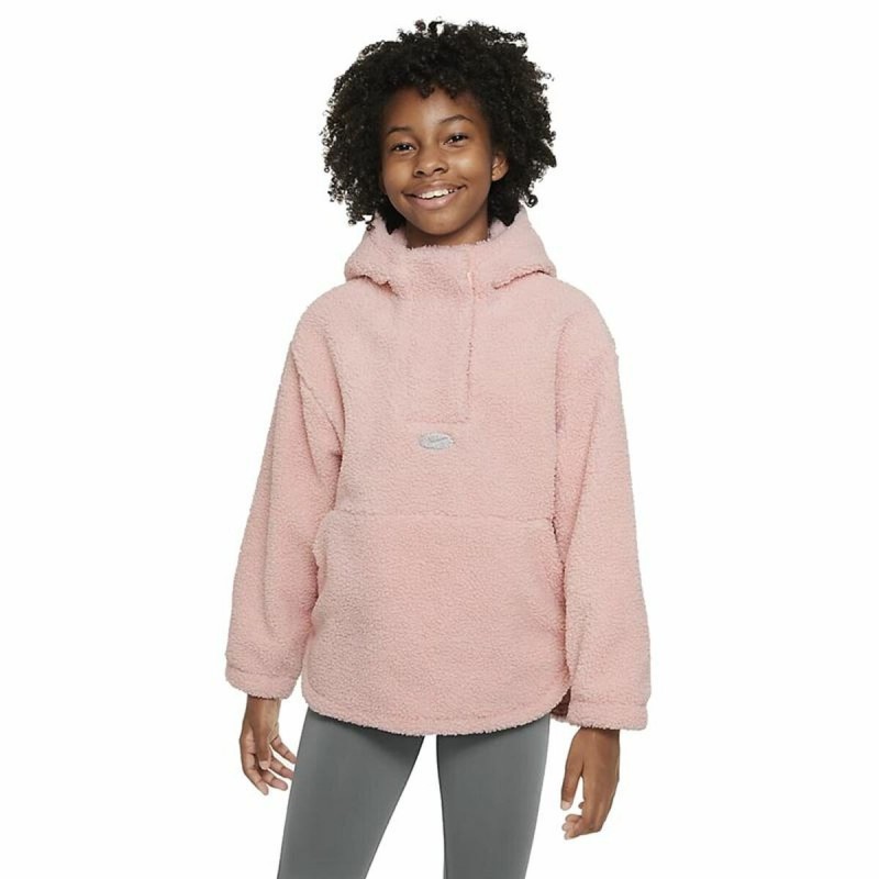 Image secondaire de Sweat-Shirt Enfant Nike Therma-FIT Icon Clash Rose