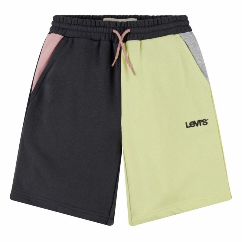 Short de Sport pour Enfants Levi's Vert Noir