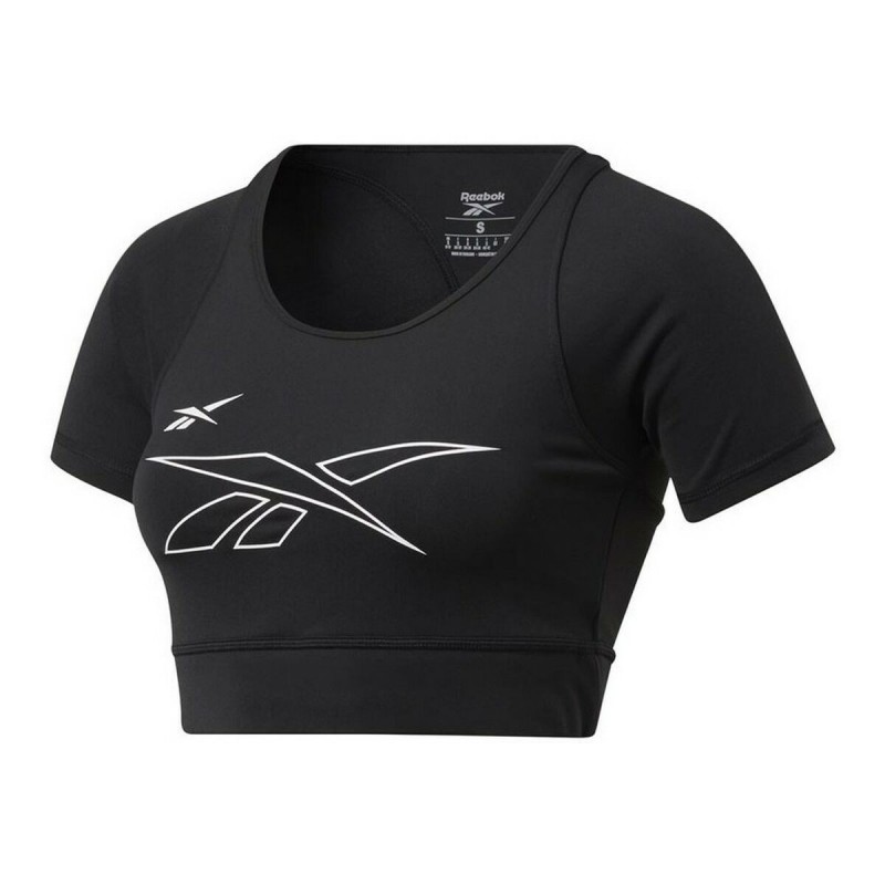 T-Shirt à manches courtes femme Reebok Training MYT Noir